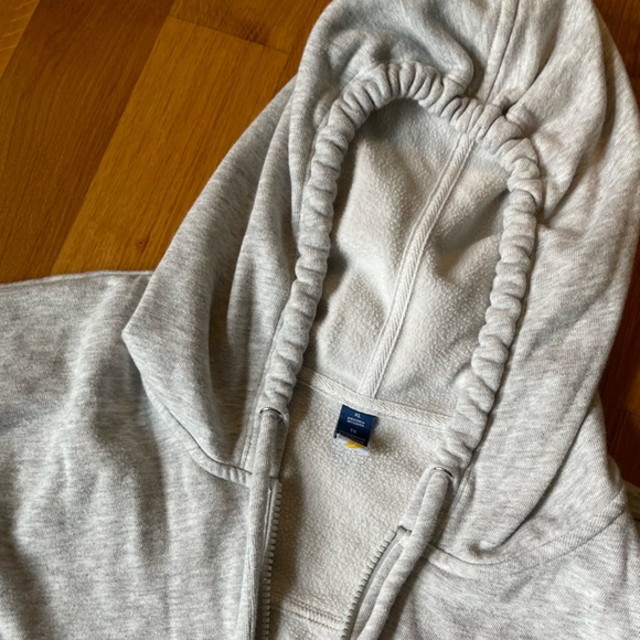 Grey Quarter-Zipped Hoodie - Picture 4 of 4